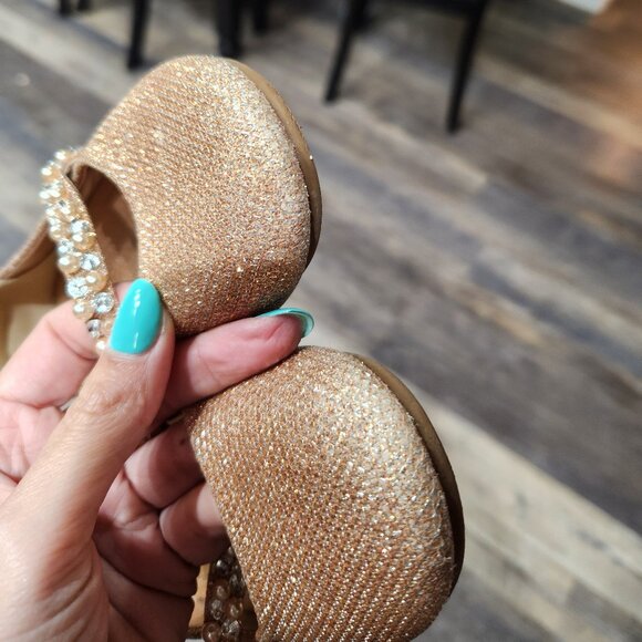 Dream Pairs Mary Jane Rose Gold Ballet Shoes Size 10 - Picture 4 of 4